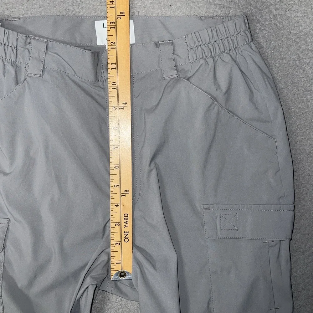 LL Bean Tropicwear Shorts Men's Size S (28 x 7) Gray Cargo Pockets Outdoors
